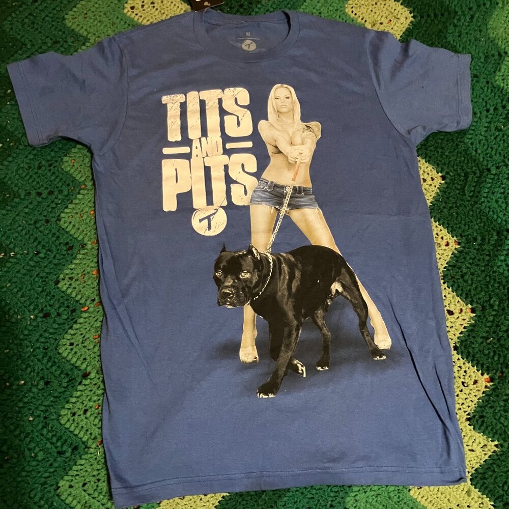 Vintage 2010 Blue Brooke Banner Two In A T shirt. NWT
